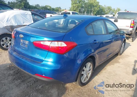 2014 Kia Forte Lx из США, поврежденный, VIN KNAFX4A66E5126631